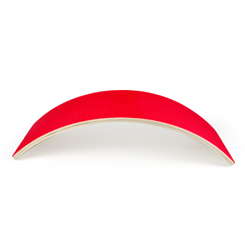 Planche d'équilibre (feutre rouge)