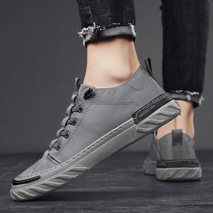 Chaussures en toile pour hommes Ice Silk, nouvelle collection été 2026, baskets décontractées respirantes monobloc à plateforme, chaussures tendance - Product Image 6