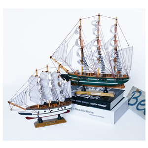 Tùy Chỉnh 33Cm Hải Lý Bằng Gỗ Trang Trí Máy Tính Để Bàn HMS Bounty/Passat/Belem/Cutty Sark Cao Mô Hình Tàu 13 "Hiển Thị Tàu Mô Hình Thuyền - Product Image 3