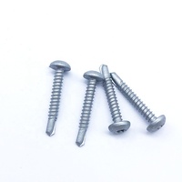 Vis autoperceuses bimétalliques 304 420 à tête cylindrique Torx pour tôles d'acier