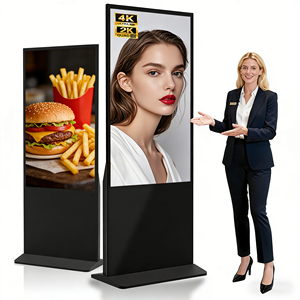 Monitor de Señalización Digital LCD 4K de 43, 50, 55 y 65 Pulgadas para Centro Comercial, Pantalla Publicitaria Electrónica Antideslumbrante con Soporte de Pie L1 Mall - Product Image 1