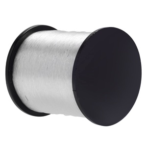 Línea de pesca de monofilamento de nailon transparente: Línea de nailon mono de varios tamaños con alta resistencia al impacto - Product Image 1