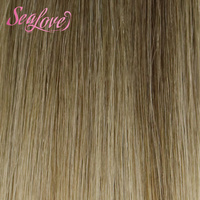 Extensions de cheveux blond cendré à bandes adhésives, double épaisseur, qualité supérieure, 100% cheveux humains Remy, extensions à bandes adhésives en cheveux naturels