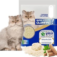 Pasir Kucing Ringan Berbahan Singkong Mudah Disapu Cepat Menyerap Air Tanpa Aroma Sisa Biodegradable Tidak Mengiritasi Pasir Kucing Aman