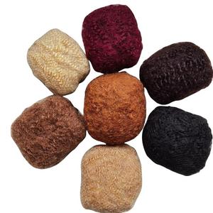 QVR Afro ricciolo crespo sfuso <span class=keywords><strong>capelli</strong></span> umani 100% <span class=keywords><strong>capelli</strong></span> umani alla rinfusa per treccia Dreadlocks Cheveux QVR <span class=keywords><strong>capelli</strong></span> - Product Image 1