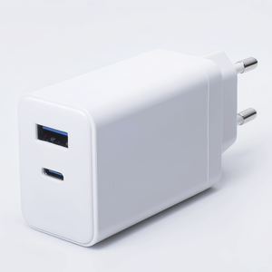 <span class=keywords><strong>Chargeur</strong></span> USB C, <span class=keywords><strong>Chargeur</strong></span> Super <span class=keywords><strong>Rapide</strong></span> 2 Ports 45W Type C, <span class=keywords><strong>Bloc</strong></span> <span class=keywords><strong>Chargeur</strong></span> Mural PD PPS USB C par GaN Tech Fast Foldable Wall Charger - Product Image 1