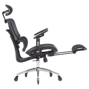 Fauteuil de bureau de direction de luxe haut de gamme avec accoudoirs 5D réglables, design moderne, ergonomique, en maille, avec repose-pieds en maille – Vente en gros - Product Image 6