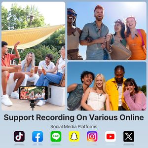 Boya ไมโครโฟนลาวาเลียร์ไร้สาย BY-V4U สำหรับ <span class=keywords><strong>iPhone</strong></span> 15/16ซีรีส์ Type C สมาร์ทโฟนพร้อมเคสชาร์จ4ช่องสัญญาณ - Product Image 6