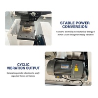 Standard Compliant Intelligent EV Bike Frame Front and Rear Vibration Tester with PLC Control for Factory QC Inspection