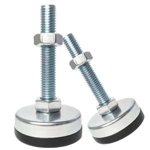 Verstellbarer Kugelfuß mit Mehrfachrichtung, Nylon-Edelstahl-Basis, 80mm Gelenkfüße mit M12/M14/M16/M20 Gewinde, Hohe Belastbarkeit - Product Image 1