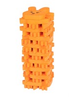 54 pièces blocs de bois avec mots personnalisés peints tour de bois de culbutage pour adultes jeu de fête de nuit