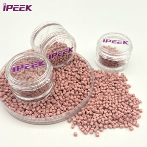 IPEEK meilleur <span class=keywords><strong>prix</strong></span> Beige blanc rose jaunâtre matières premières de qualité médicale résine PEEK granule <span class=keywords><strong>dentaire</strong></span> - Product Image 6