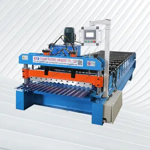 iron sheet making steel rolling corrugated roll forming machine