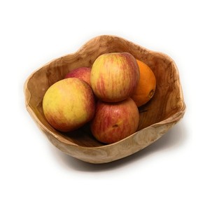 Cocina mano raíz tallado hecho a mano madera caramelo pan fruta centro de mesa decorativo tazón plato para exhibición de mesa decoración del hogar - Product Image 3