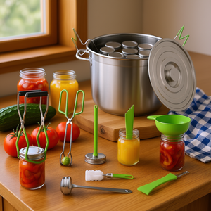 Kit de Inicio de 11 Piezas de Acero Inoxidable para Cocción en Baño María, Utensilios para Conservas - Product Image 2