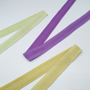 Eco-Conscious 2cm fita fitas Largura Única Eco-friendly Impresso Nylon Pet Elasticidade Polyeste-Band Nylon para Bra Webbing - Product Image 1