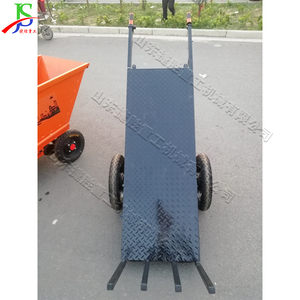 Chariot de transport de briques creuses à plateau, haute efficacité, écologique, le plus vendu, pour la manutention en cour, Électrique Écologique - Product Image 6