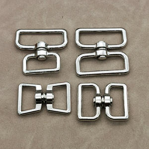 Connettore Girevole a Doppio Anello in Lega di Zinco, Fibbia Rotante a 360 Gradi per Cinghie di Borse e Guinzagli per Cani, Accessori Hardware - Product Image 2