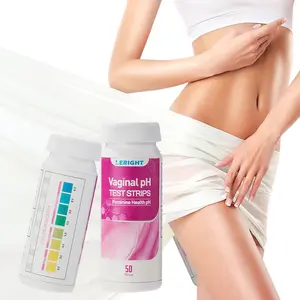 Fábrica Atacado 50 Pcs Saúde Ph Tiras De Teste Vaginal Ph Tiras De Teste