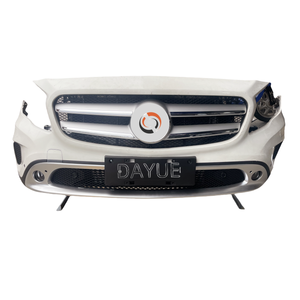 Pour <span class=keywords><strong>Mercedes</strong></span> Benz <span class=keywords><strong>GLA</strong></span> 156 kit carrosserie pare-chocs avant calandre en plastique pare-chocs assemblage accessoires de carrosserie avant - Product Image 1