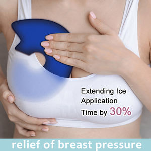 Compresa de Gel de Licra para Senos, Fría y Caliente, para Lactancia, Alivio de la Congestión y la <span class=keywords><strong>Mastitis</strong></span>, Reutilizable - Product Image 5