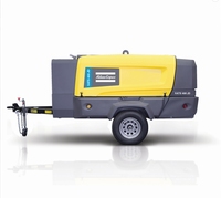 Sistema de Compresor de Aire Portátil de Alta Resistencia Atlas Copco de Última Generación, 400-850 CFM, para Proyectos de Petróleo, Gas y Servicios Públicos