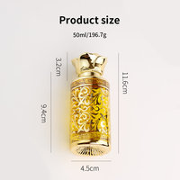 50ml 100 ml 150ml Parfums vides de luxe Bouteilles de pulvérisation en verre avec boîte