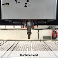 Machine CNC 3 axes pour la découpe de dalles de quartz et d'éviers de comptoir
