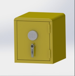 Fire resistant steel safe cabinets fingerprint lock home safe box electronic digital lock storage
