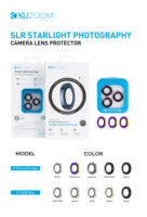 Anti-explosion Shining Star Slr Starlight Phoyography Lentille Protetor Verre Trempé pour iPhone 15 15 Plus 15 Pro 15 Pro Max