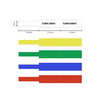 Étiquettes autocollantes pour câbles personnalisées, écologiques, thermosensibles, imperméables, à usage industriel, imprimées UV, inscriptibles, anti-rayures