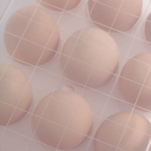 FaSoLa Egg <b>Storage</b> <b>Box</b> 15 Compartments With Lid <b>Stackable</b> Kitchen Food Container Transparent For Freshness - Product Image 4