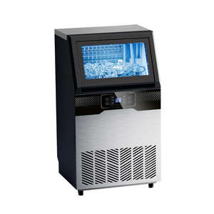 <b>Ice</b> Cube Maker 80kg/Day Stainless Steel for <b>Home</b> Commercial & Hotel Use Portable Bottled Water <b>Ice</b> <b>Machine</b> - Product Image 4