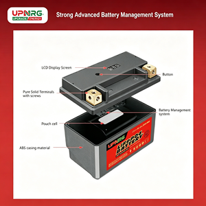 High CCA 12.8V 10Ah LiFePO4 Motorcycle Starter Battery IP67 Built-in BMS 2000 Cycles 2-Year Warranty Replace Lead Acid for - Product Image 4