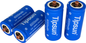 خلية بطارية <span class=keywords><strong>Lifepo4</strong></span> من Tipsun موديل 32700 بجهد 3.2 فولت وسعة 6000mAh 6500mAh ذات عمود قطبي من أيون الليثيوم القابلة لإعادة الشحن - Product Image 3