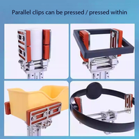 Pince télescopique réglable pour doigts de main robotique, pince étendue, pince pneumatique parallèle, accessoires pneumatiques 16D/20D
