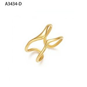Anillo de moda Amy Amy A3434 geométrico moderno chapado en plata 925 para mujer, joyería de regalo diario - Product Image 2