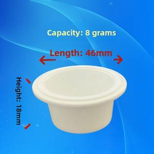 Taza redonda de PP desechable resistente <span class=keywords><strong>a</strong></span> altas temperaturas con revestimiento UV para dulces, ensalada, gelatina, salsa, Chile, pastel asado, almacenamiento de leche - Product Image 1