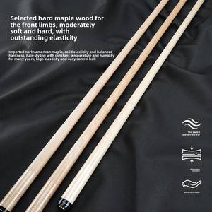 Queue de <span class=keywords><strong>billard</strong></span> en carbone American Nine-Ball Queue noire 1/2 Split Tacos De Billar Bâton de <span class=keywords><strong>billard</strong></span> 19oz Bâtons de <span class=keywords><strong>billard</strong></span> 13mm Queue de <span class=keywords><strong>billard</strong></span> - Product Image 3