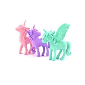 Goma de borrar promocional de unicornio para niños, producto en oferta