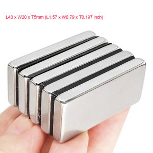 חזק n35 n42 n50 n52 neodmium ndfeb תעשייתי מגנטים מצופה בלוק מלבני מרובע חסכוני חיתוך מגנט קבוע - Product Image 6