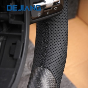 Volante in Fibra di Carbonio Opaca per Mercedes-Benz W204 W205 W207 W211 W212 W213 W221 W222 AMGC Classe <span class=keywords><strong>E</strong></span> S G, Montaggio Diretto - Product Image 6