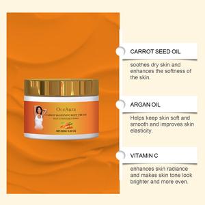 OceAura krim Losion pencerah tubuh, krim Losion organik alami untuk kulit, pengencang, Pelembab, pencerah wortel - Product Image 6