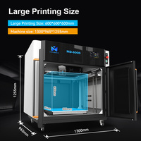 Imprimante 3D FDM automatique professionnelle MD-600D avec double extrudeur, prototype plus rapide, prototype en plastique à grande échelle, livraison gratuite