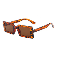 Lunettes de soleil carrées pour femmes Lunettes de soleil tendance Mode rétro Vente en gros Classique vintage populaire en plastique Lunettes de soleil