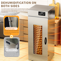 Fruit Vlees Dehydrator Oranje Droger Warmtepomp Dehydrator Ce Roestvrij Staal Geleverd 22 Trays Rotarydring Machine