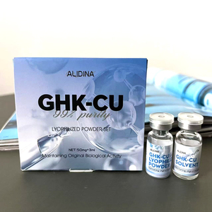 Vial de Péptido de Cobre Azul GHK-Cu al 99.99% para Sérum Facial Antienvejecimiento, Hidratante y Reparador para el Cuidado de la Piel con Células Madre - Product Image 2