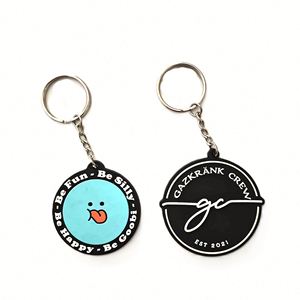Manufacturer <b>Custom</b> Cute Letter 2d Pvc Key Chain Keyring Promotional Gift Designer Rubber Soft 3d Logo <b>Custom</b> <b>Keychain</b> - Product Image 2