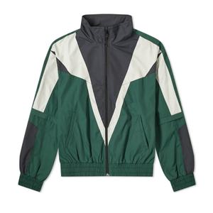 เสื้อแจ็คเก็ตวอร์มผู้ชายแบบถอดแขนสั้นได้ ผลิตจากไนลอน 100% ตัดต่อสีตัดกัน ดีไซน์แบบแพทช์เวิร์ค เหมาะสำหรับเล่นกีฬาและออกกำลังกาย - Product Image 3