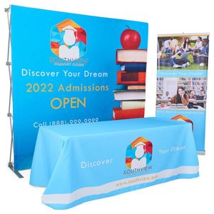 Tradeshow Custom Branded Business Exhibition <b>Backdrop</b> Cloth Retractable Ad a <b>Frame</b> Stage Banner,Custom Retractable Banner - Product Image 1